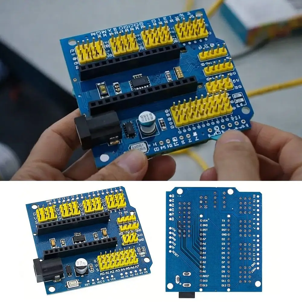 Professional V3.0 NANO Board 328P DIY Adapter Board Multi-purpose Terminal Controller for Arduino Electronics Development