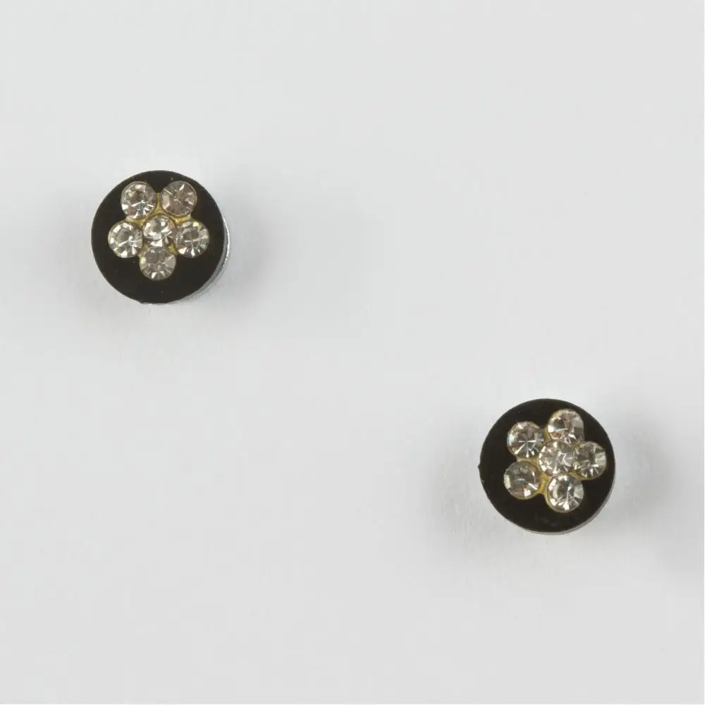 Flower Figured Magnet Tiny Earrings