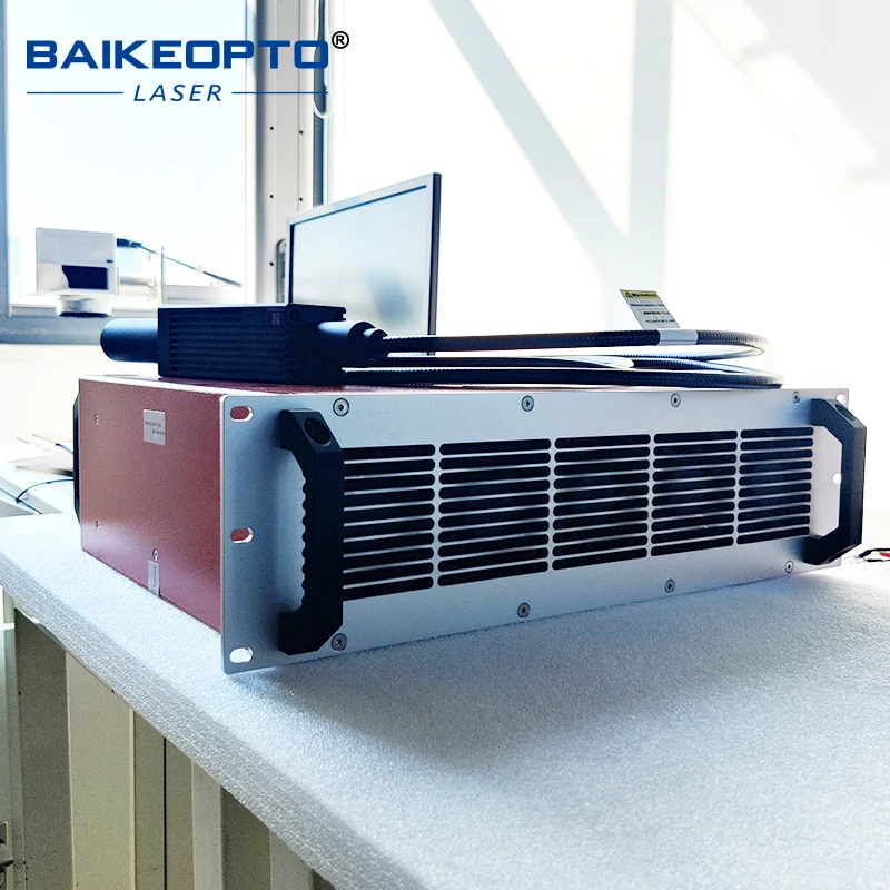 JPT Original YDFLP-E2-200-M7-M-R 200W MOPA Fiber Laser Source 1-4000kHz 1.5mJ Air Cooled 1064nm for Metal Cleaning/Cutting/Weldi