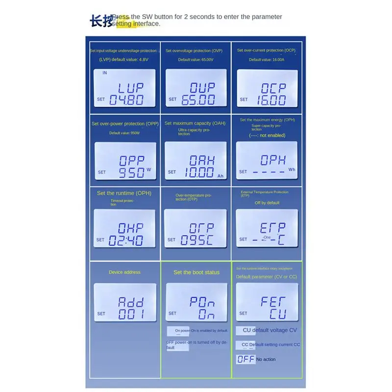 B69C 2X XY6015L 0-60V 15A 900W DC DC Buck Converter CC CV Power Module Adjustable Regulated Laboratory Power Supply