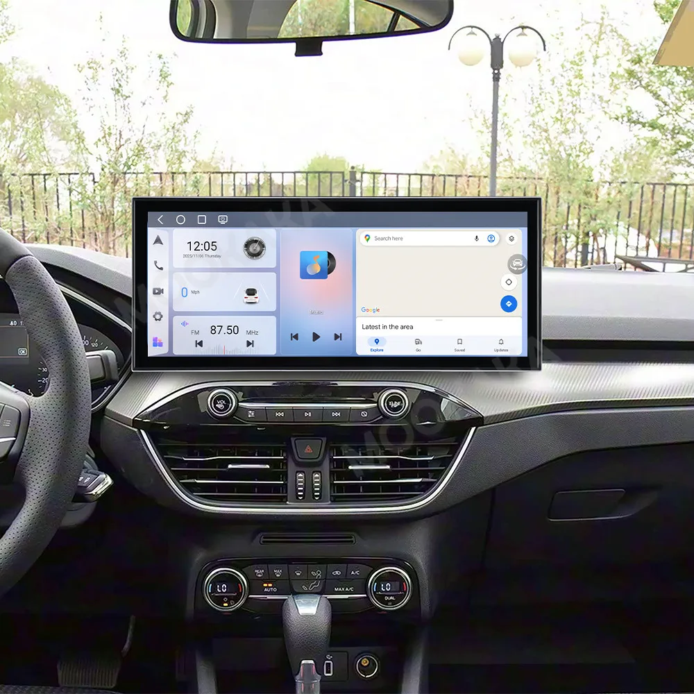 Touch Screen Car Radio For Ford Focus 2019-2022 Android GPS Automotive Multimedia Auto Radio Stereo Receiver Head Unit
