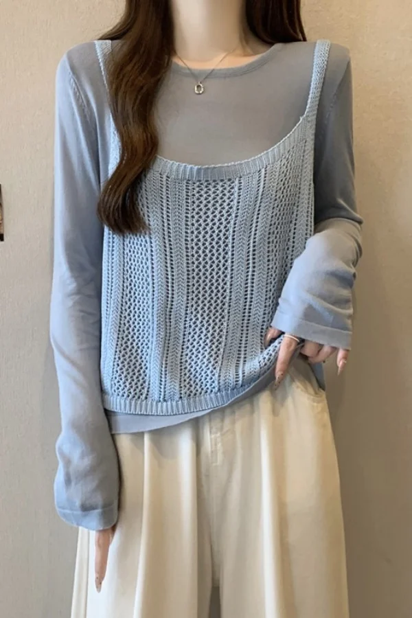 

Summer Camisoles Tank Tops Women Tied Thin Straps Strap Tanks Vest Sleeveless Tees Hollow Out Top Solid Color Casual Top Z915