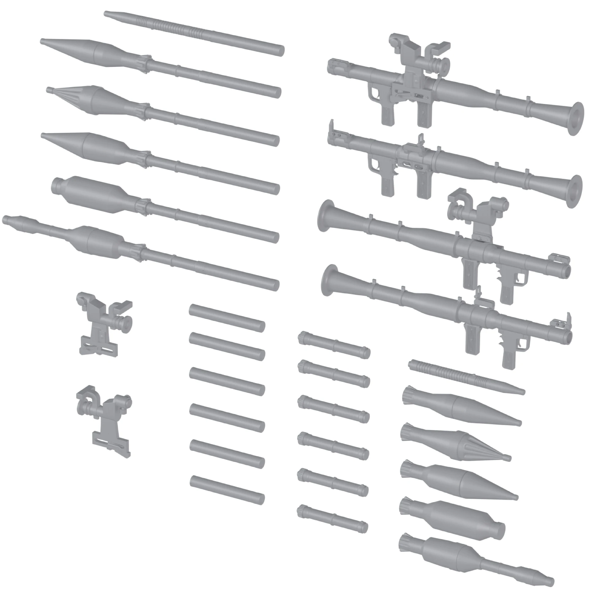 Rheinmetall.MFY 35034 1/35 RPG7 Model