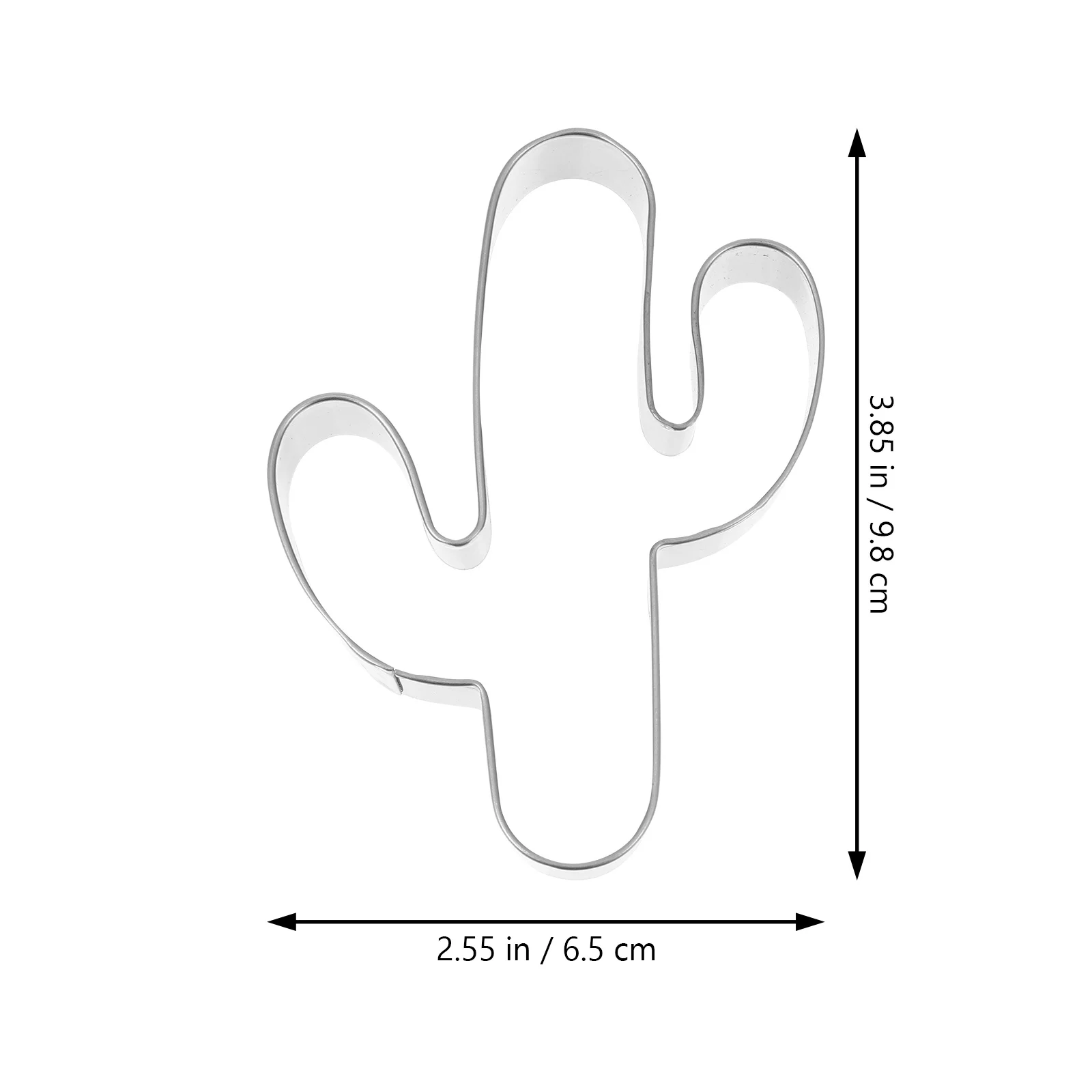 

Premium Stainless Shape Cookie Cutter Cute Design for DIY Bread Cake Cookies Decoration Cactus Shape Cookie Cutter