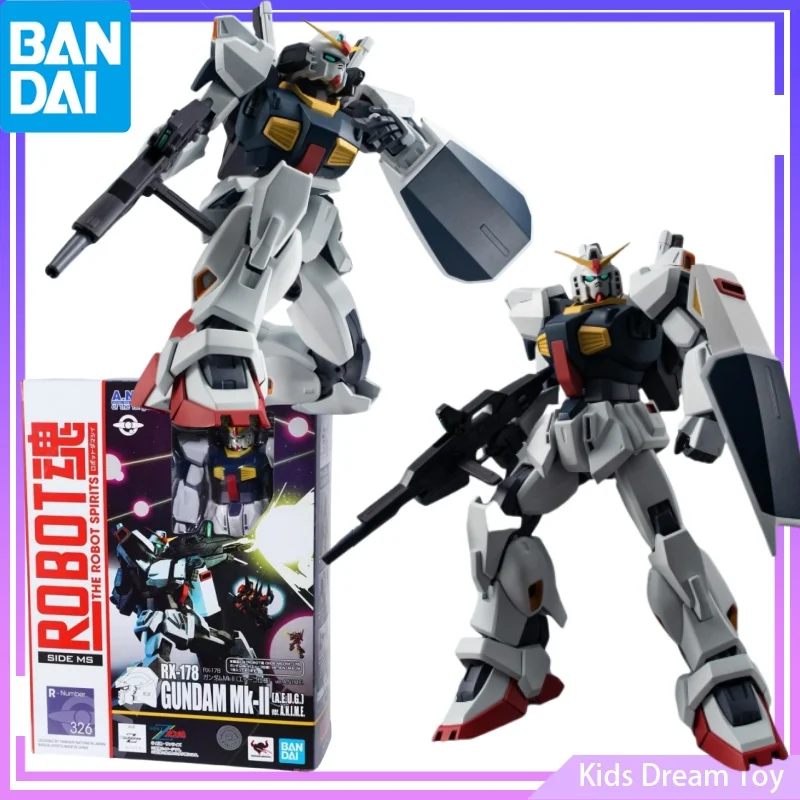 

Bandai in Stock Original THE ROBOT SPIRITS ＜SIDE MS＞RX-178 GUNDAM Mk-Ⅱ (A.E.U.G.) Ver. A.N.I.M.E. Anime Action Figures Toys Kids