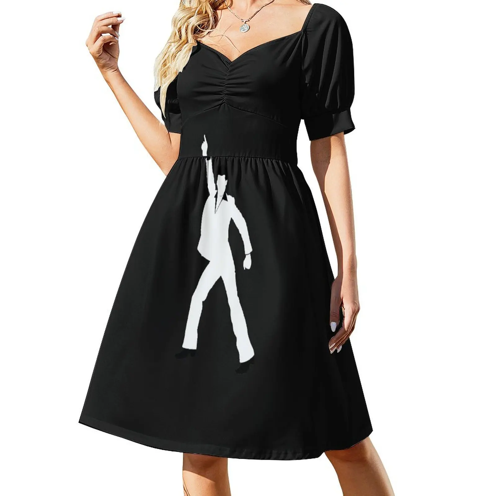 

Saturday Night Fever Short Sleeved Dress ladies dresses for special occasion Beachwear Dress