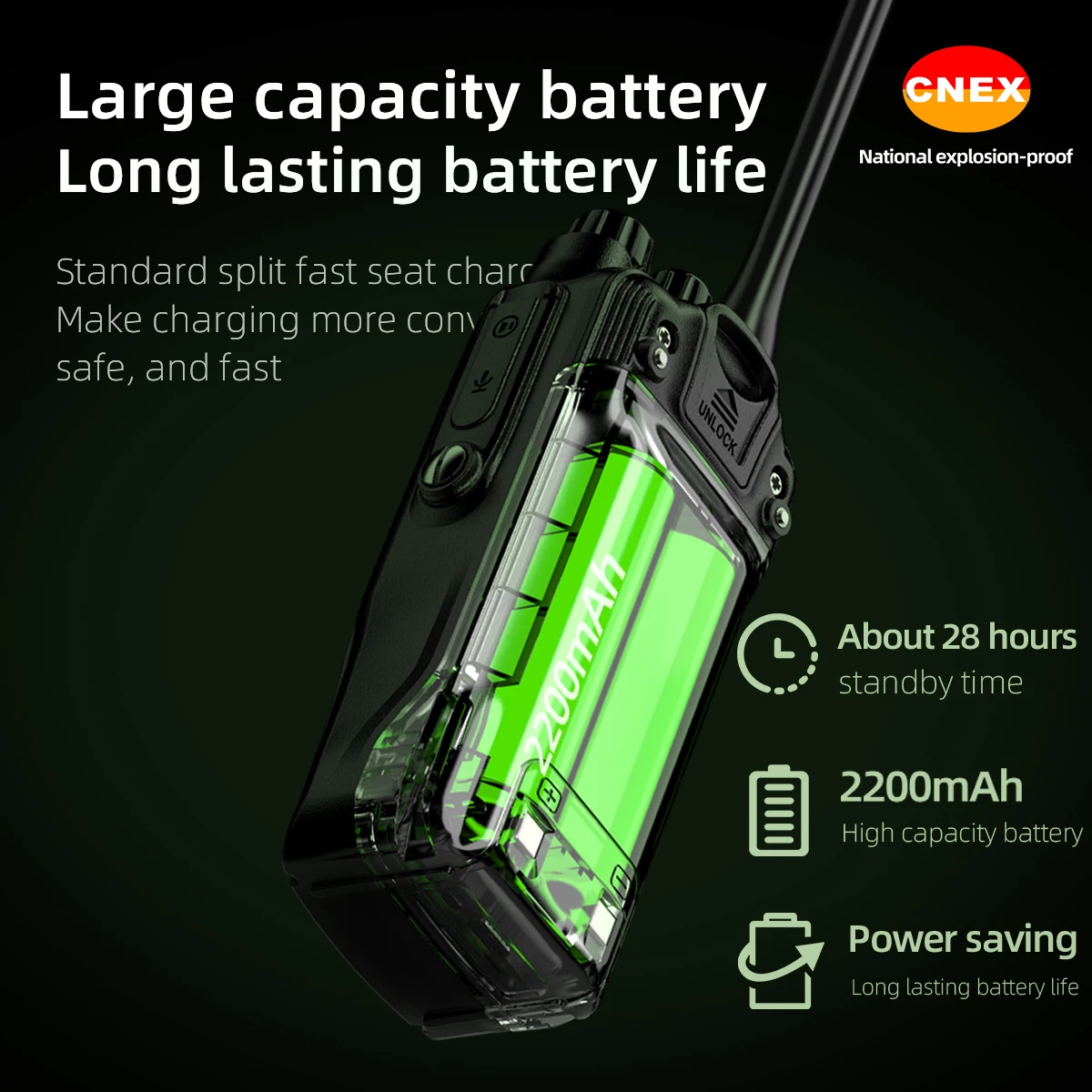 KSUN DM1300(EX) DMR مشفر راديو احترافي آمن UHF VHF وضع مزدوج مقاوم للانفجار جهاز اتصال لاسلكي للصناعة البتروكيماويات #3