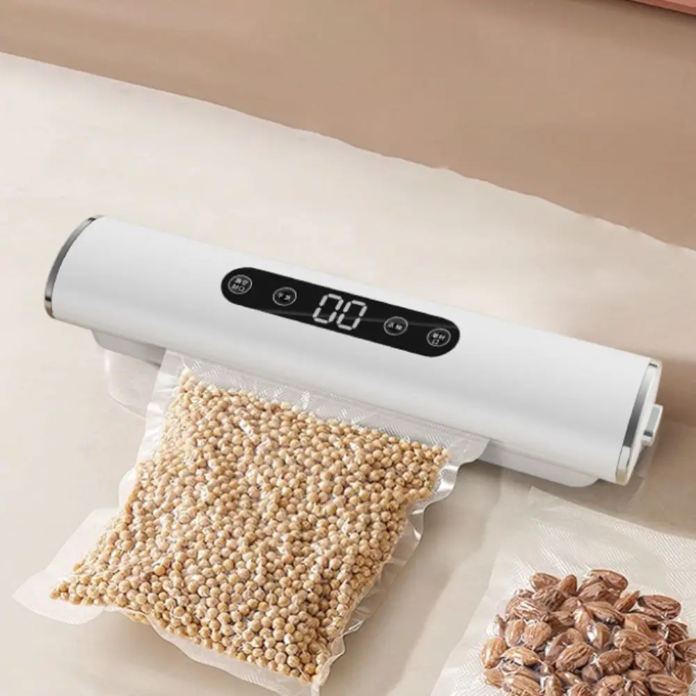 Automatic Vacuum Sealing Machine EU/UK Plug Keep Fresh Food Packaging Bag Sealant Leak-proof Sealed Freshness Sealing Machine