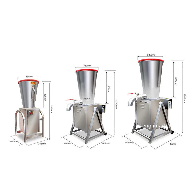 เครื่องบดทำซอสมะเขือเทศอัตโนมัติ/ เครื่องแปรรูปเนื้อผลไม้และผัก เครื่องผสมผลไม้