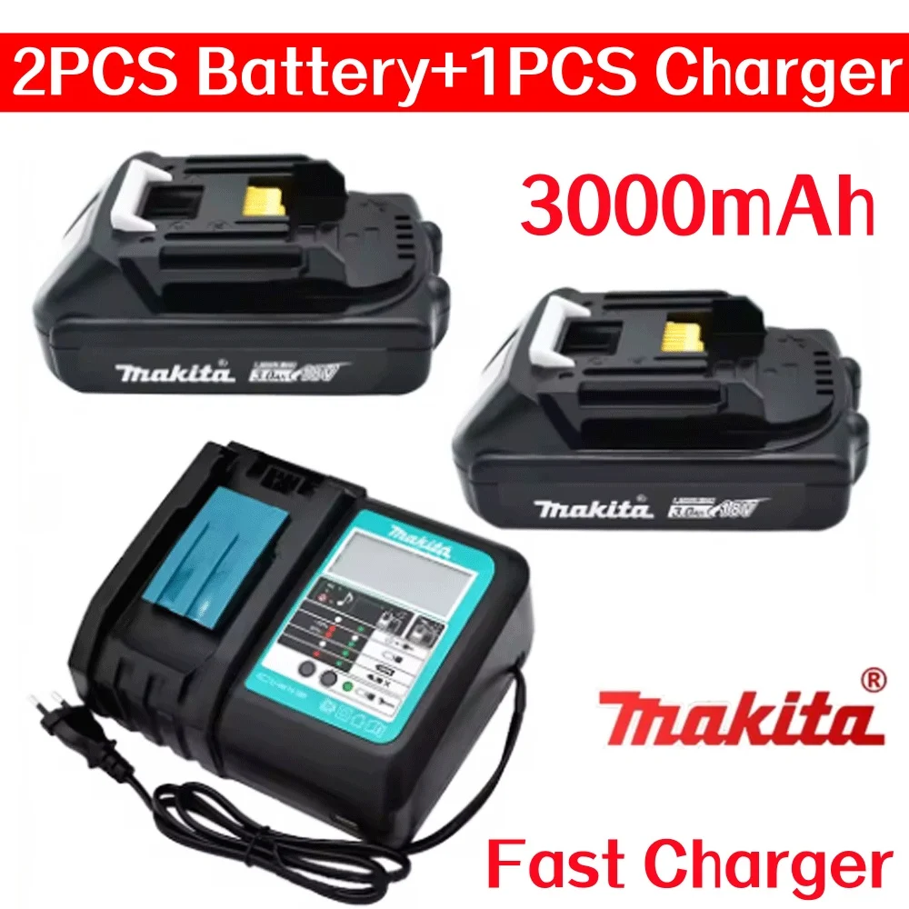 

2025 Makita 3.0AH 18V Rechargeable Battery for Makita 18V BL1830 BL1830B BL1840 BL1840B BL1850 BL1850B Power Tools