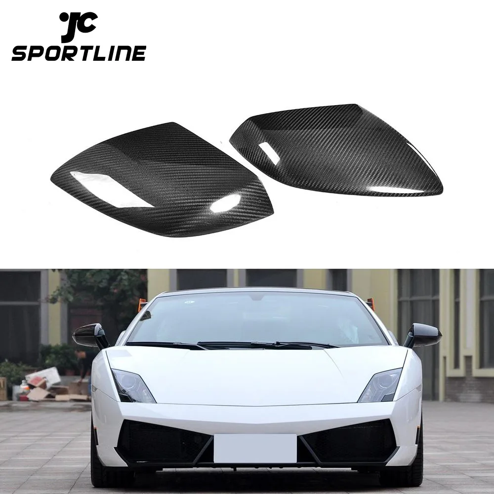 LP570 Carbon Fiber Mirror Cover for Lamborghini Gallardo LP550 LP560 Coupe 2-Door 09-13