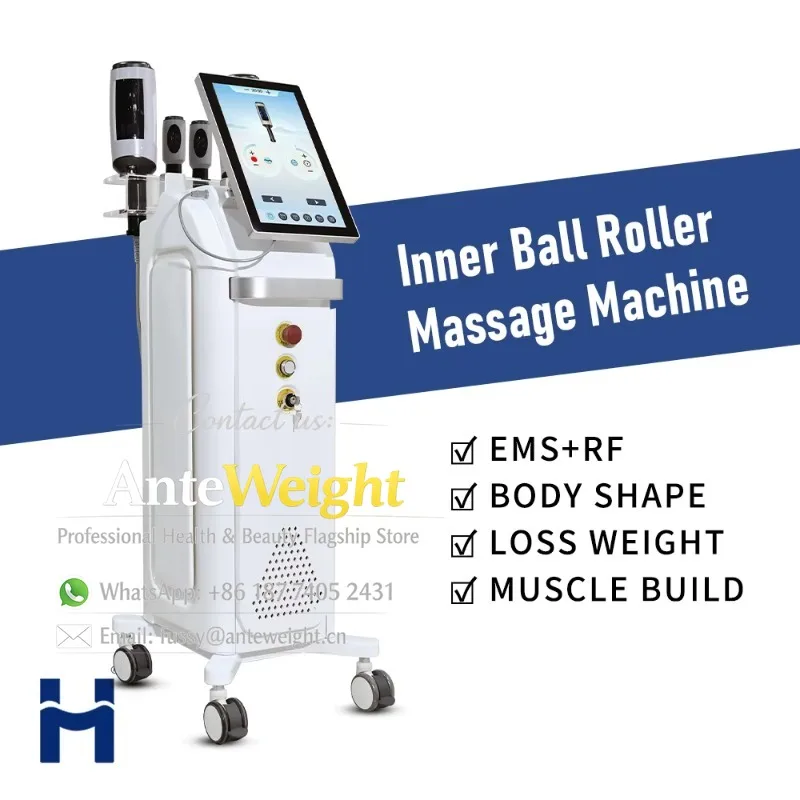 Inner Ball Roller Lymphatic Drainage Shaping Machine with 9D Rotation for Body Contouring and Cellulite Reduction