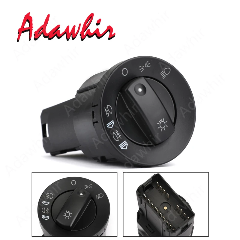 Light Switch HeadLight Fog Lamp Control Without Auto For A4 B7 2004-2007 AUDI A4 B6 2000-2004 8E0941531C 8E0941531A 8E0941531