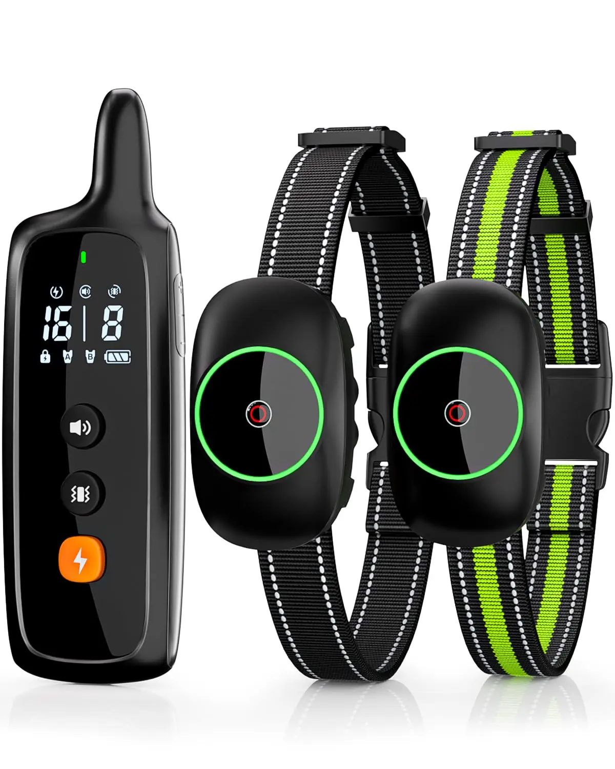 2000m Smart Dog Training Collar with Remote Electric Shocker Suitable for Preventing Dog Barking Pet Behavior Training Supplies