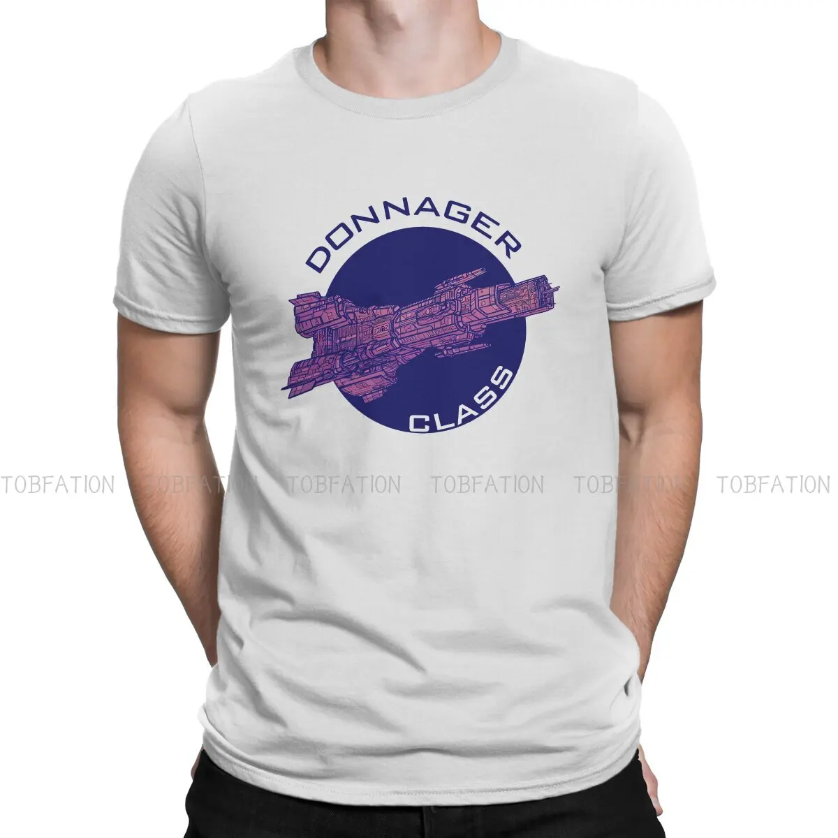 The Expanse Donnager Class Battleship Tachi  Ship T Shirt Harajuku Teenager Graphic Quality Tshirt Loose Crewneck Streetwear