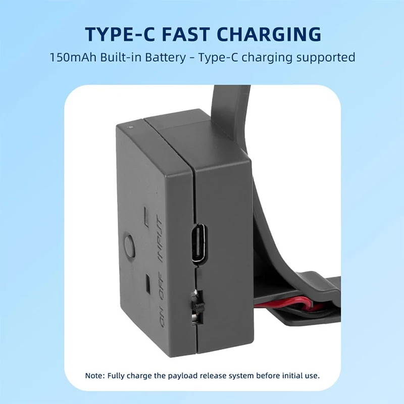 DJI Mavic 4 Proドローン用着陸装置付きエアドロップサーボキット RC 2 / RC PRO 2 リモコン 長距離配送 アクセサリー