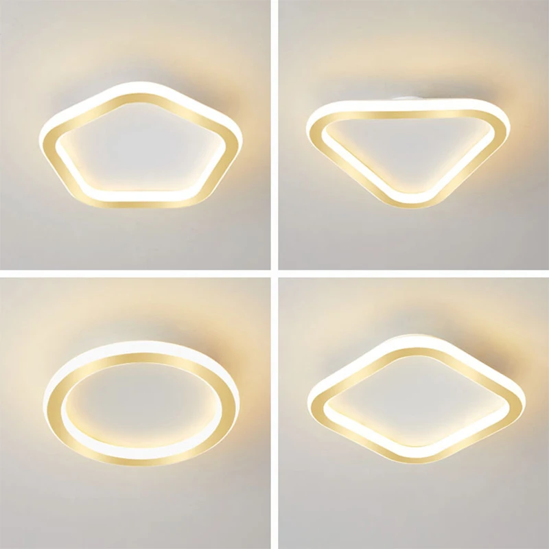 Modern LED Simple Ceiling Light Lustre Home For Kitchen Living Room Hallway Dining Room Bedroom Ceiling Chandelier Luminaire LED