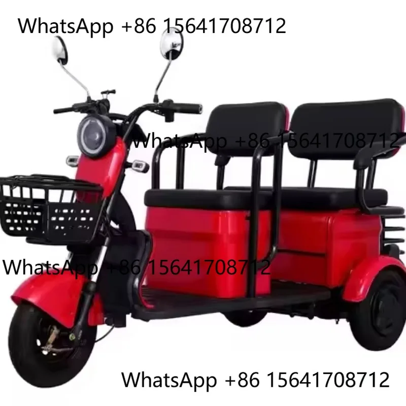 

Peiqi 60V 3-колесный электрический самокат открытый электрический трехколесный велосипед для взрослых семейный транспорт и грузовой груз