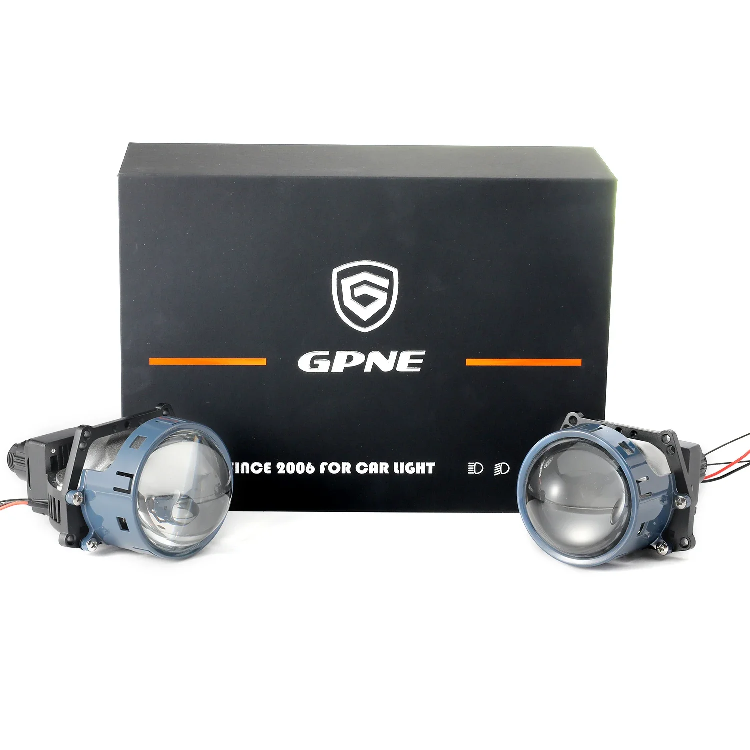 GPNE G5 led canbus bi led lens beam faro de moto led headlight lampada h4 luces projector lens de auto headlights