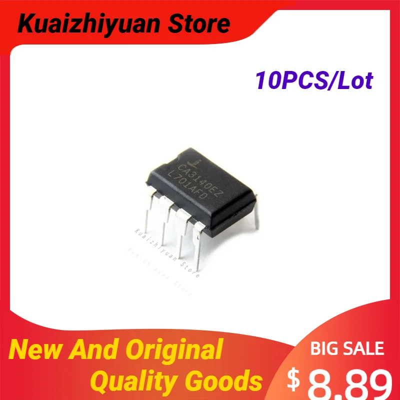 10PCS/Lot New And Original CA3140EZ CA3240EZ CA3130EZ DIP Operational Amplifier Quality Goods