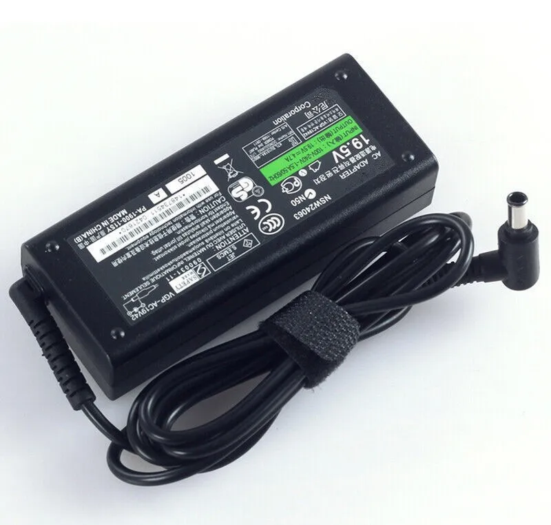 90W 19.5V 4.7A AC Adapter Charger For Sony Bravia KDL-50W829B LCD LED TV Power Supply PCG-51111T VGP-AC19V14 PCG-7185M