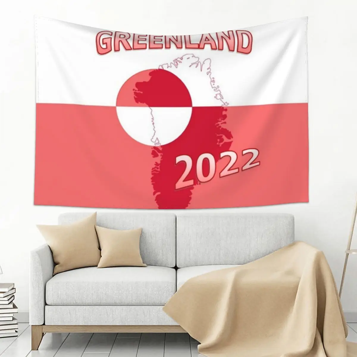 

Greenland 2022 Expedition Tapestry Home Decoration