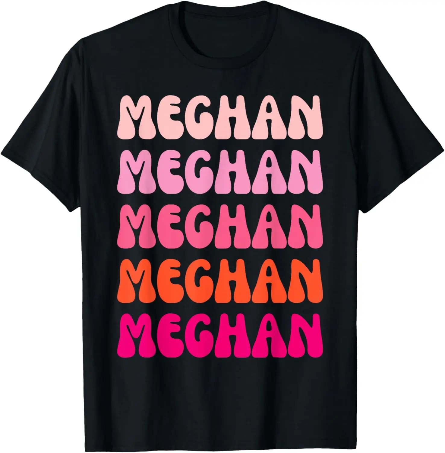 Meghan Personal Name Customized T-Shirt