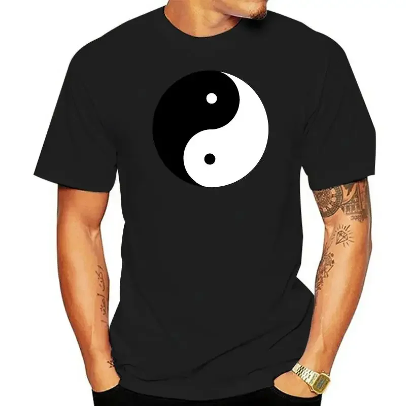 YING YANG Mens or Lady Fit Cool Casual pride t shirt men Unisex New Fashion tshirt Loose Size top vintage Informal tops manga