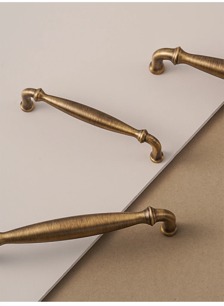 Dooroom Möbelgriff aus massivem Messing, Griffstil für Kleiderschrank, Schminktisch, Schublade, Küchenbeschläge, Großhandel verfügbar – Detail 11