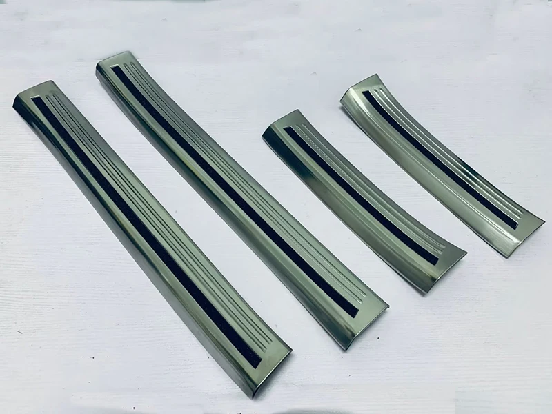 For Mazda CX-50 2023 2024 Car Accessories Stainless Steel Inner Inside Door Sill Panel Scuff Plate Kick Step Trim Cover