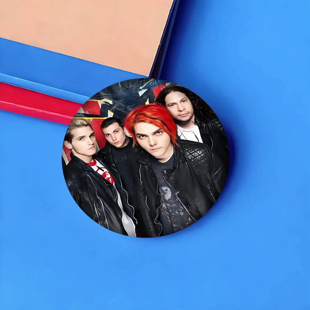 My C-ChemicalS R-Romance New Brooches Soft Button Pin Funny Silly Gnarpy On A Skateboard Meme Badge Gamer Collection Gifts