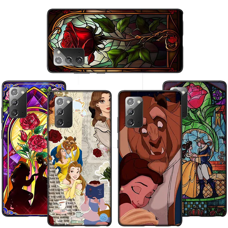 GGT51 Disney Beauty and the Beast Phone Case for iPhone 16 15 14 13 7 8 Pro Max Mini Plus