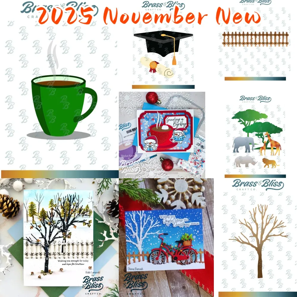 wine glasses for 2025 November New Metal Cutting Die And Stamps Scrapbooking Background DIY Decoration Craft Embossing Stencil