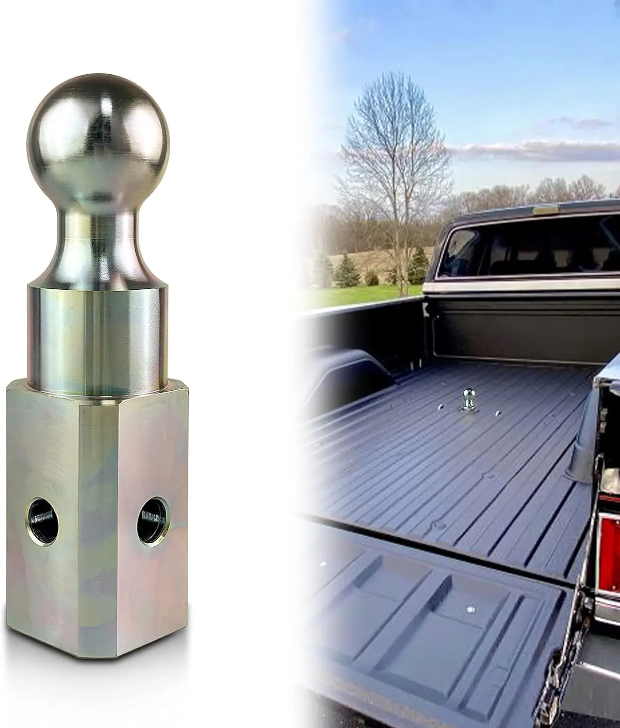 

Gooseneck Hitch Ball 2-5/16', 30,000 lbs Max Load, Hi-Rise Replacement