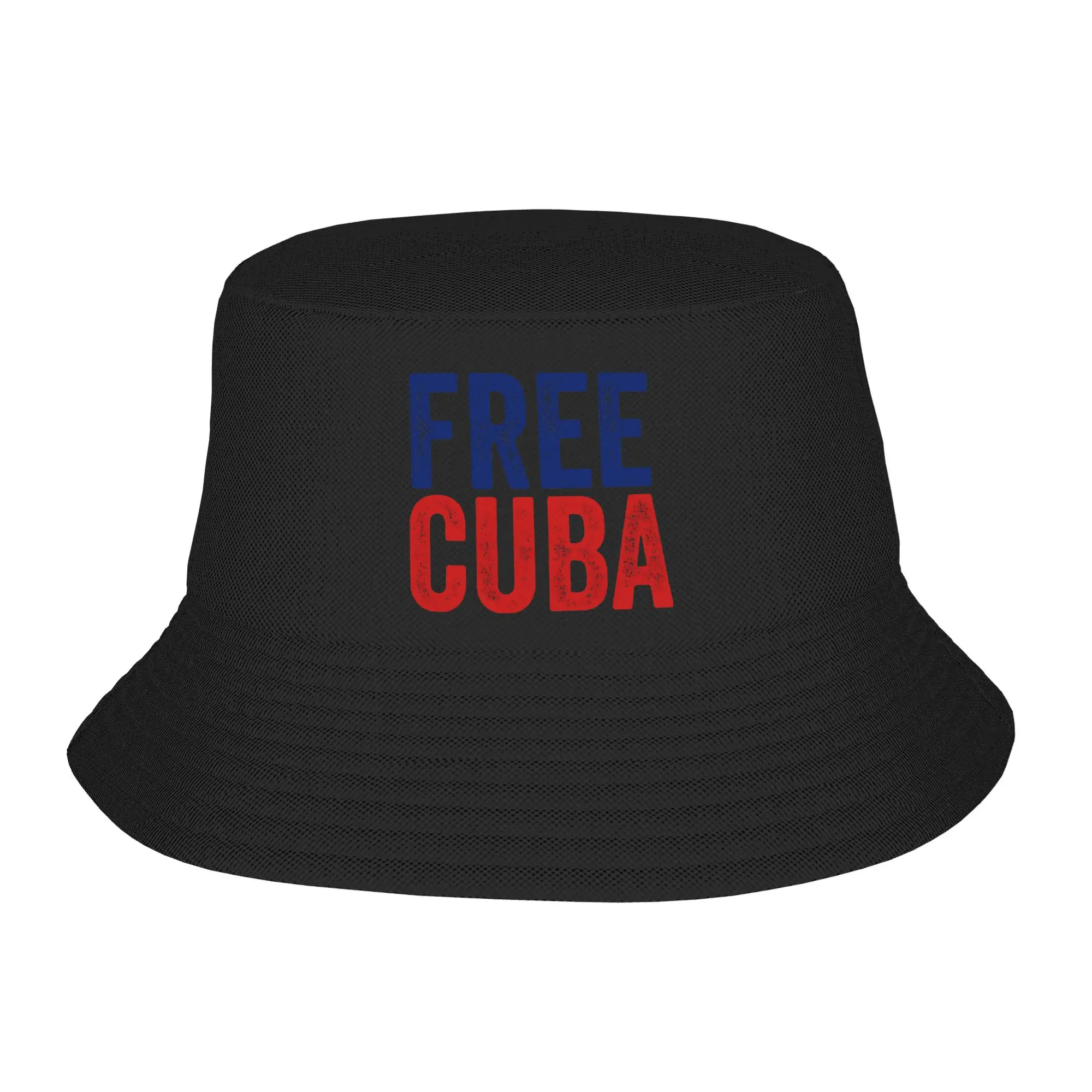 Picnic Headwear Make Cuba Great Again Accessories Bucket Hat Harajuku Unisex  Sun Bob Hat
