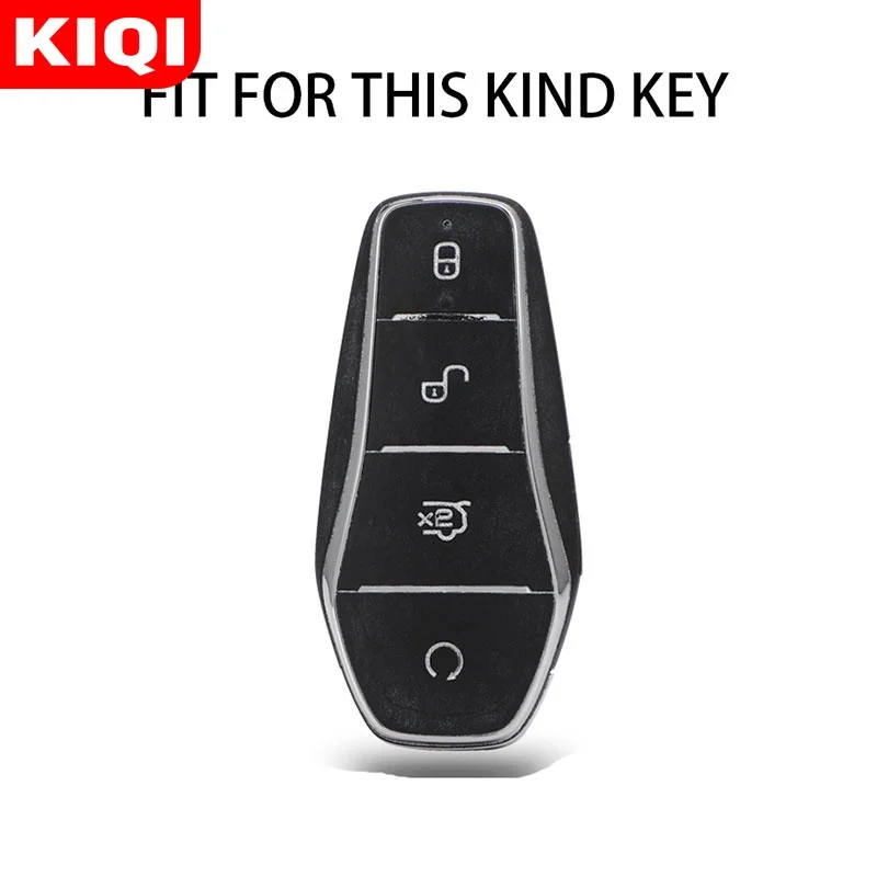 Key Cover For BYD Yuan EV Plus Qin Plusdmi Atto 3 Han Dolphin Accessories Durable TPU Car Remote Protective Case