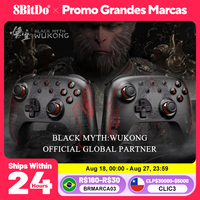 8BitDo Gamepads PC Black Myth Wukong Ultimate 2C Wireless or Wired Gaming Controller Windows 10 11 Steam Raspberry Pi Android