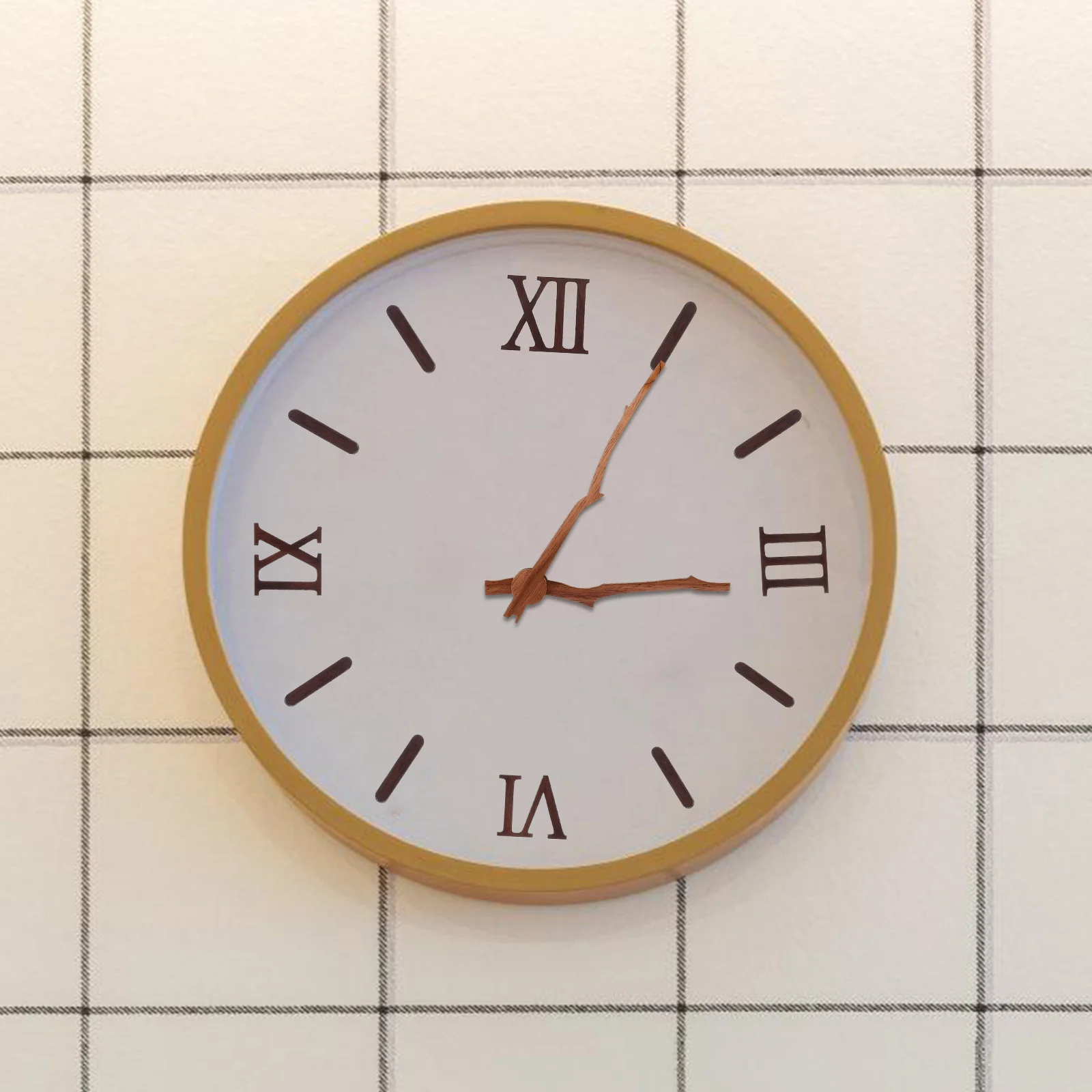 

1Set Clock Numerals Kit Roman Numeral DIY Wall Clock Number Replacement Repair Supplies Silent Movement Kit Number