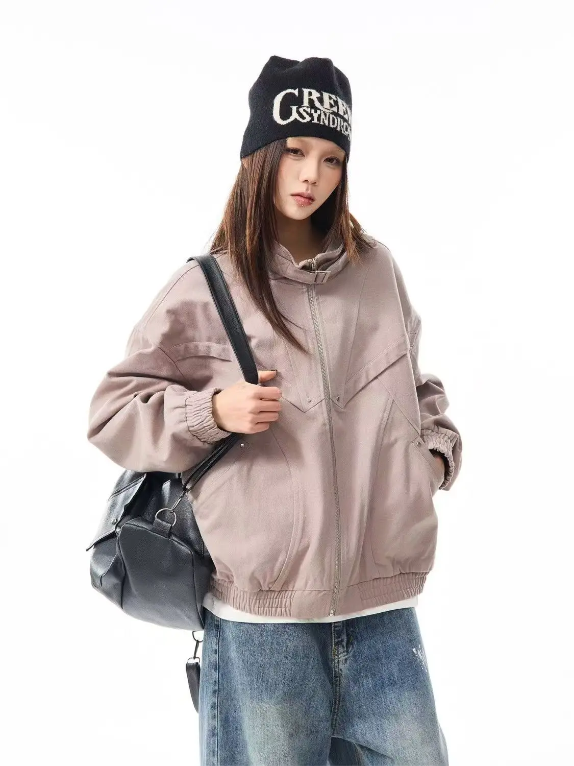 

Ретро-американский свободный тонкий удлиненный пиджак-куртка на весну, модный унисекс-пиджак для пар