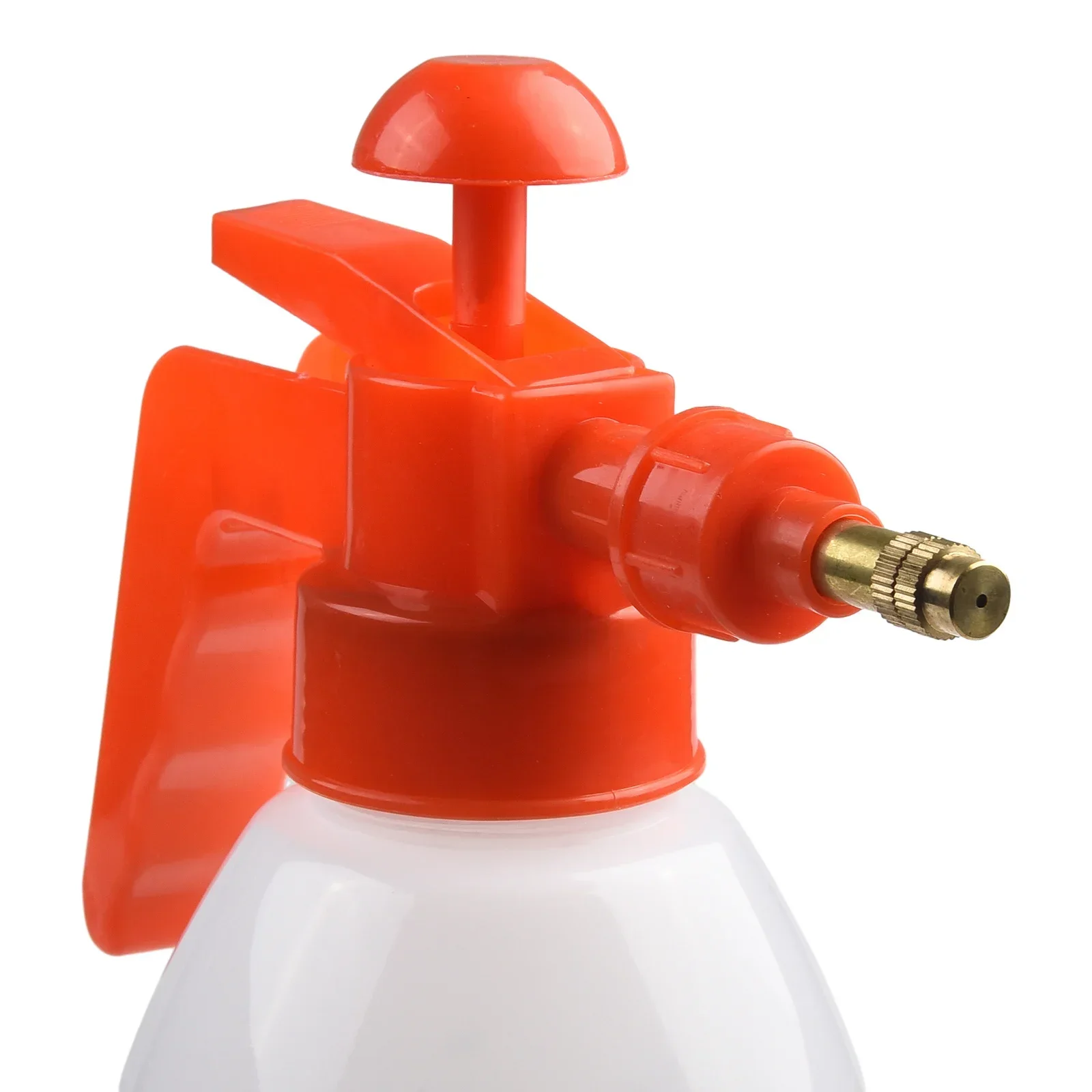 0.8L/1.5L Car Pressure Sprayer Washing Machine Hand Pump Bottle Pressurized Household Spray Adjustable Brass Nozzle