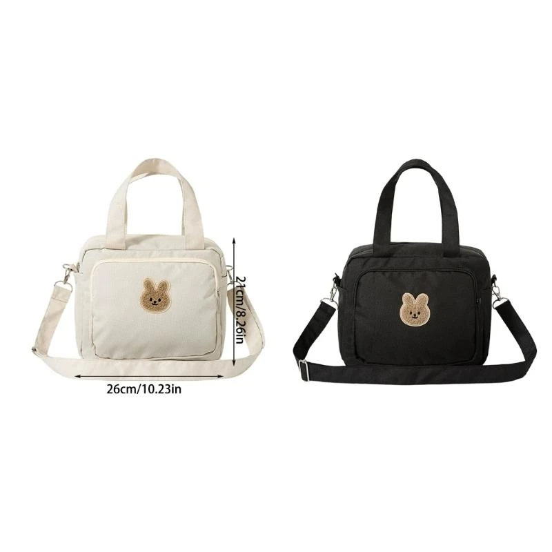 حقيبة الأم الأنيقة J15U مع جيوب داخلية كبيرة وجيوب يدوية حقيبة حفاضات عملية حقيبة أمي متعددة الوظائف للسفر للأمهات المشغولات #6