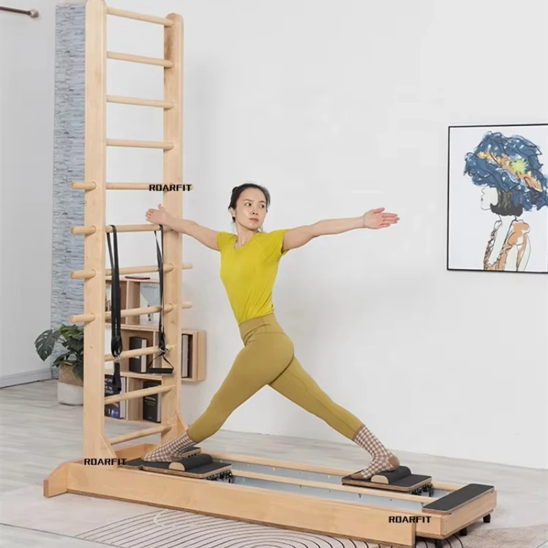 

Gym Fitness Machine Professional Commercial Studio Yoga Freestanding Ladder Sliding Balance Pilates