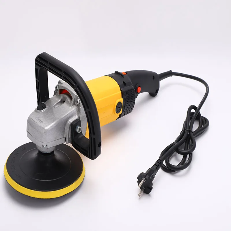 Rotatory Car Polisher 180mm Disc Orbital Electric Polishing Machine M14 High Power 6 Variable Speed Paint Care Tool