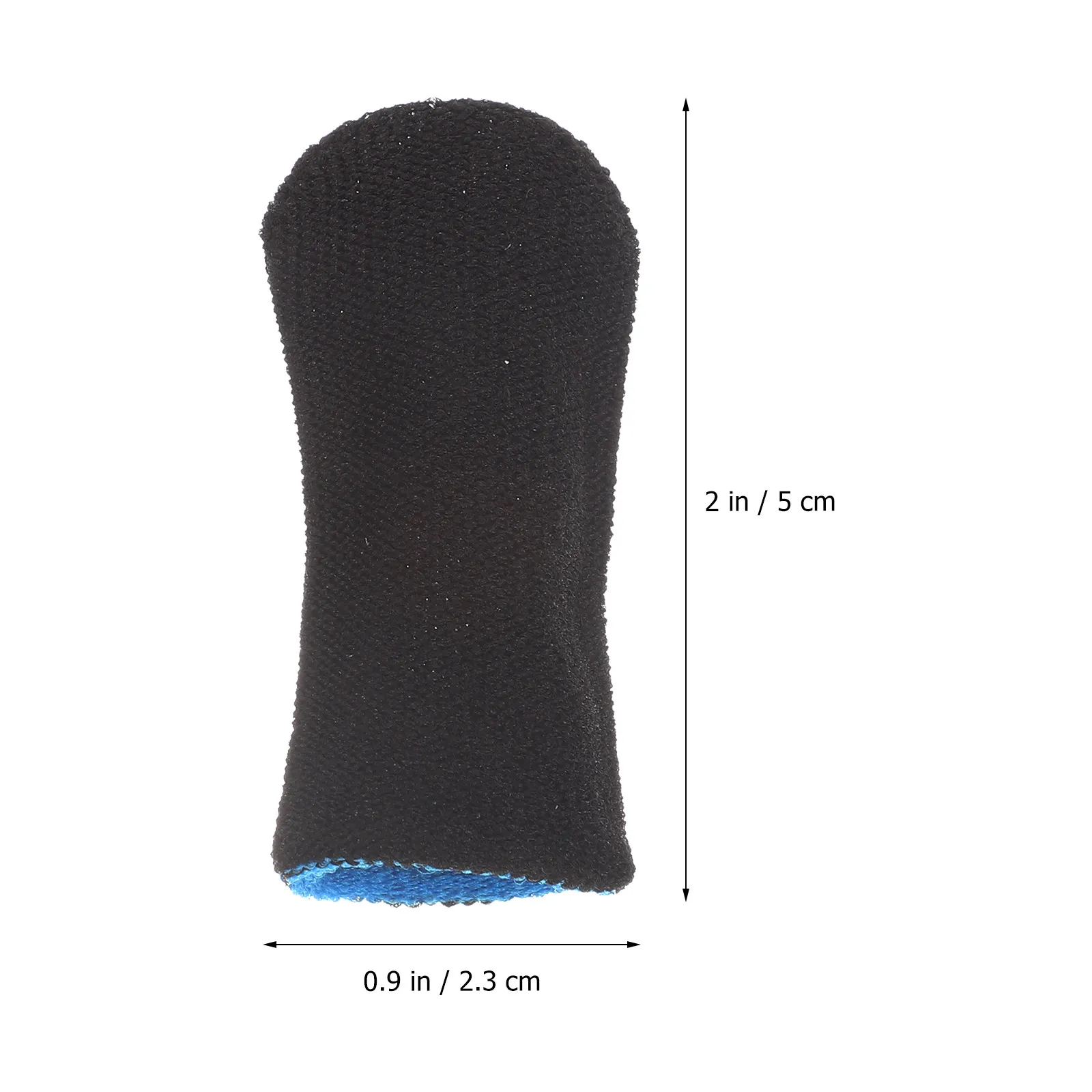 10Pairs Sweat-Resistant Finger Sleeves for Gaming Flexible Knit Design Non-Slip Touchscreen Protection Thumb Sleeve Fast Dry