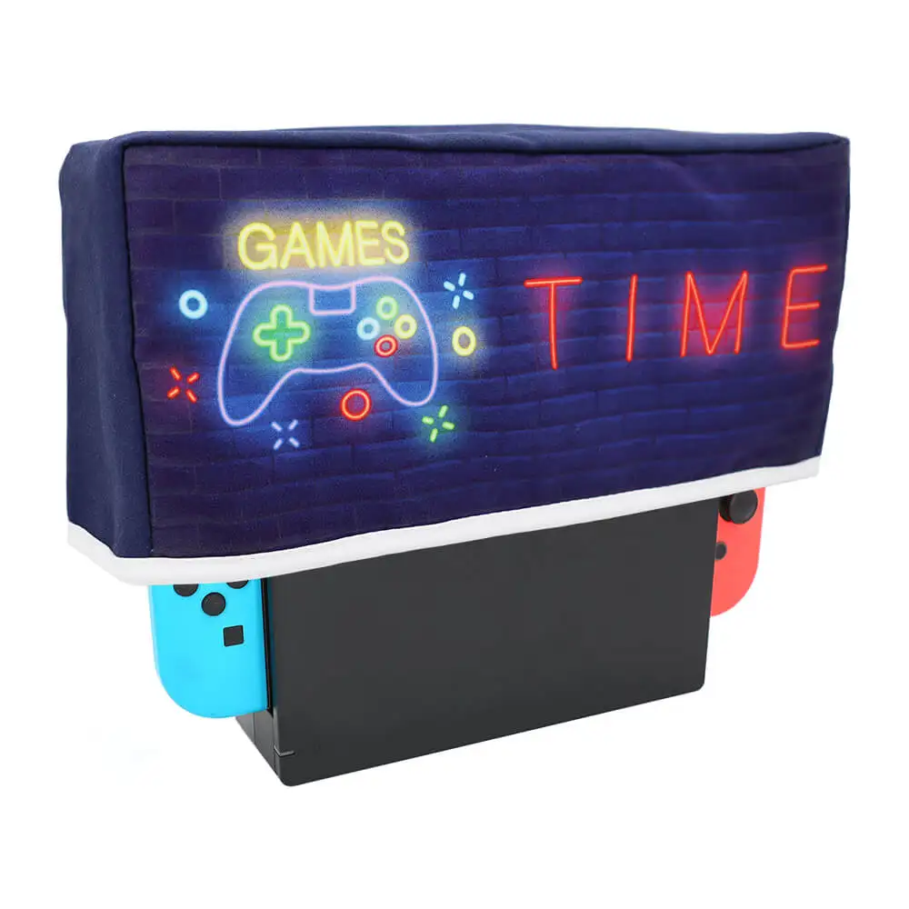 Dust Cover for Nintendo Switch, Switch OLED Game Console and Dock Dustproof Case Microfiber Cloth Sleeve
