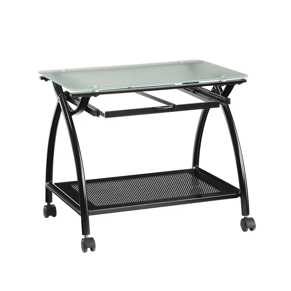 

Osp Designs Nwp30-Bk Office Star Newport Powder Coated Steel Frame Mobile File Holder, Black