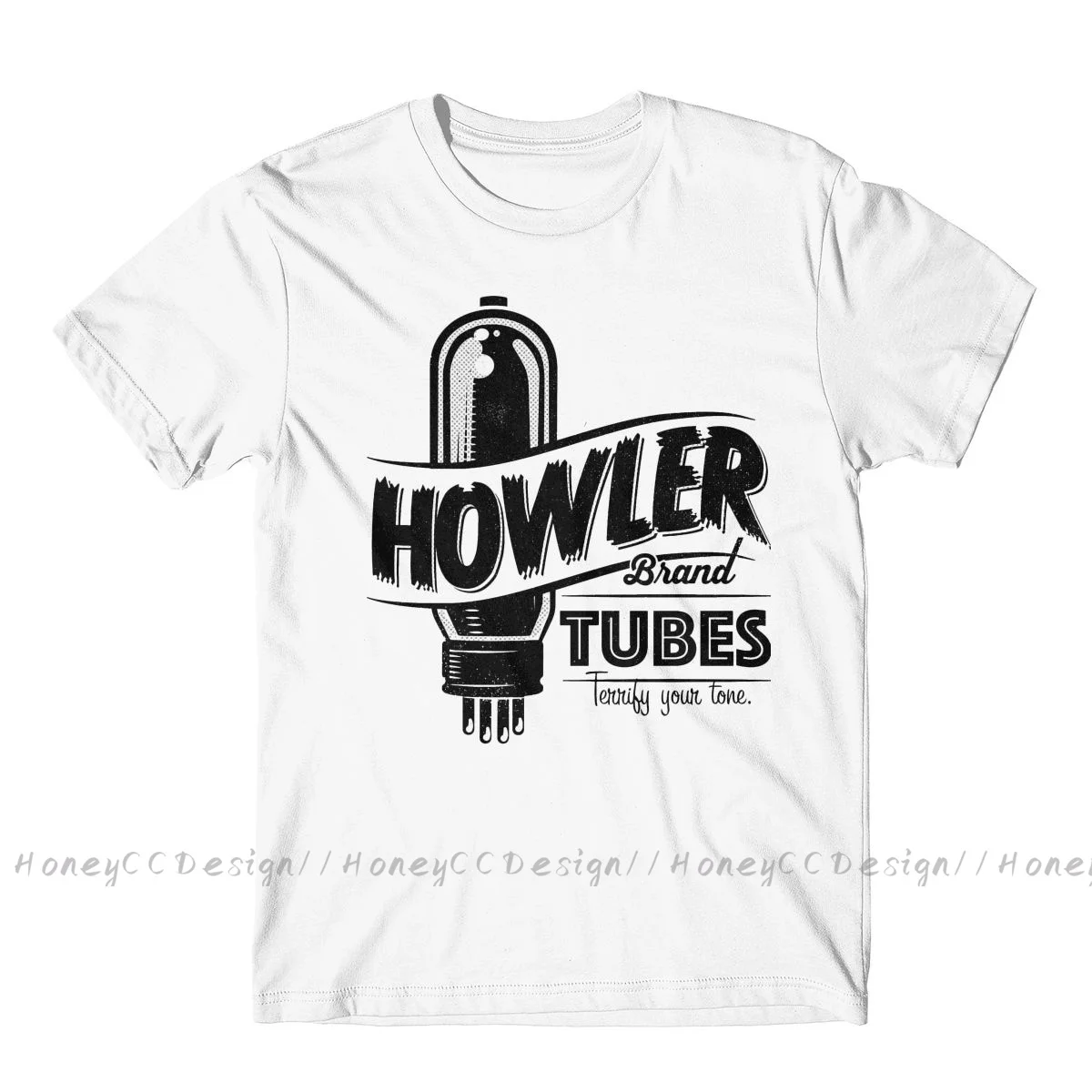 Shirt Men Clothing Vacuum Tube T-Shirt Old Howler Brand Vacuum Tube Custom Essential Fashion Unisex Short Sleeve TShirt Loose