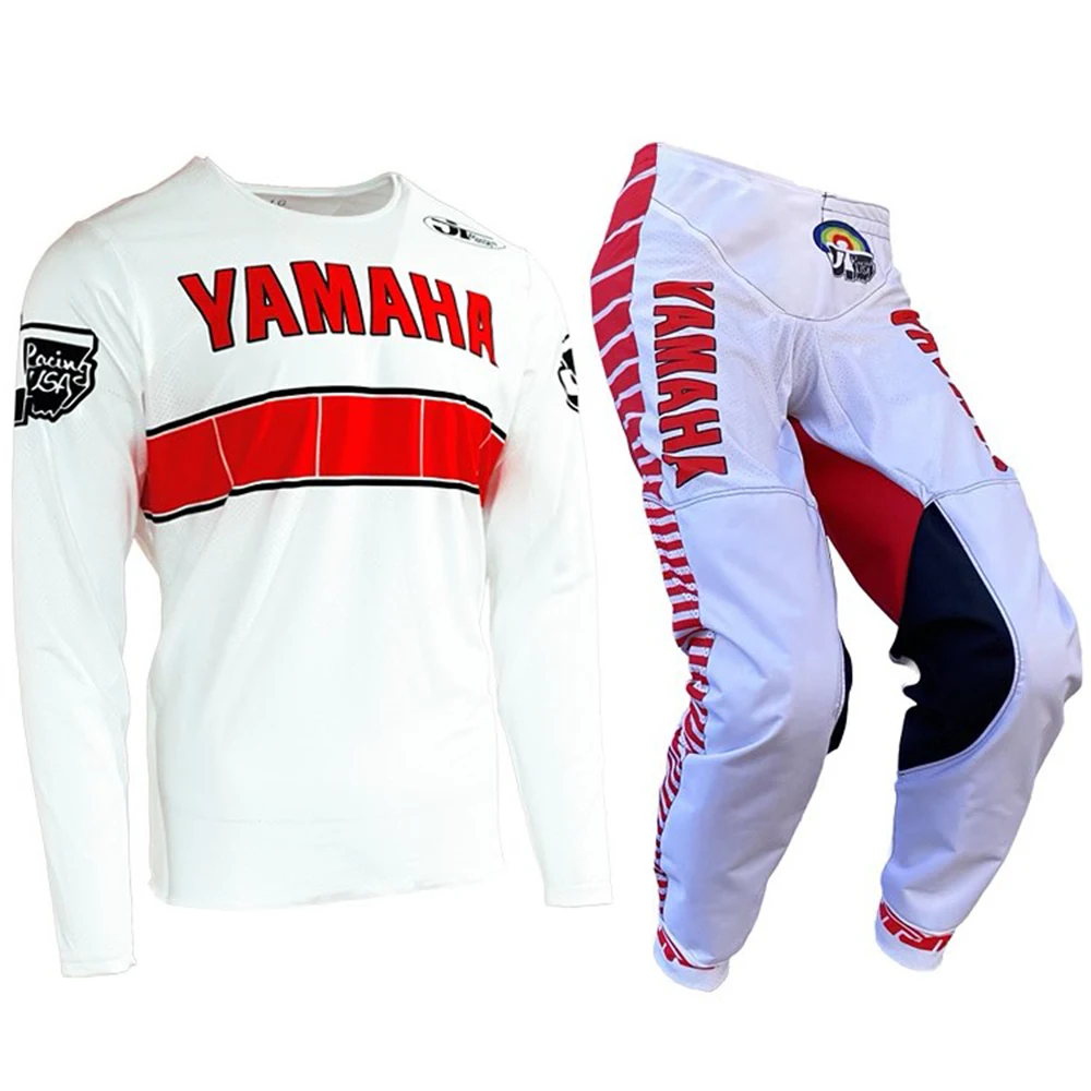 Nuevos pantalones MX Motocross Yamaha Racing Captain Sleeve, ropa de motociclismo de secado rápido transpirable de gran tamaño para hombres y mujeres ﻿