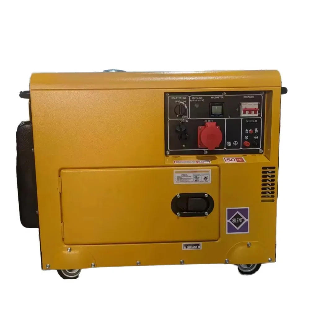 Hot sale 8KVA 9KVA 12KVA 15KVA generator AC three-phase 230V 380V 400 household generator set