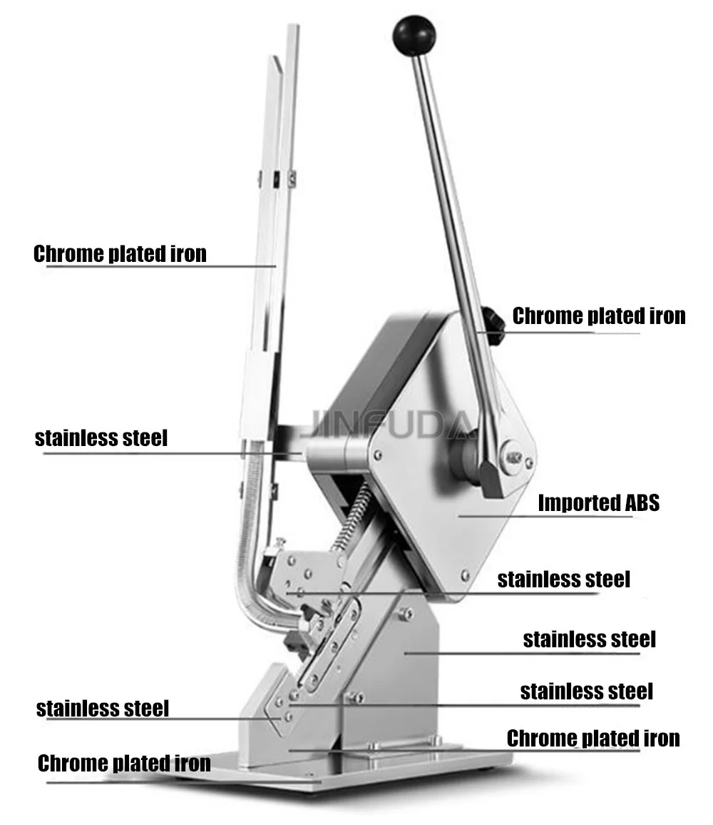 U50 Manual Buckle Machine Ham Sausage Binding Machine Supermarket Bag Mesh Bag Edible Fungus Aluminum Nail Buckle Machine